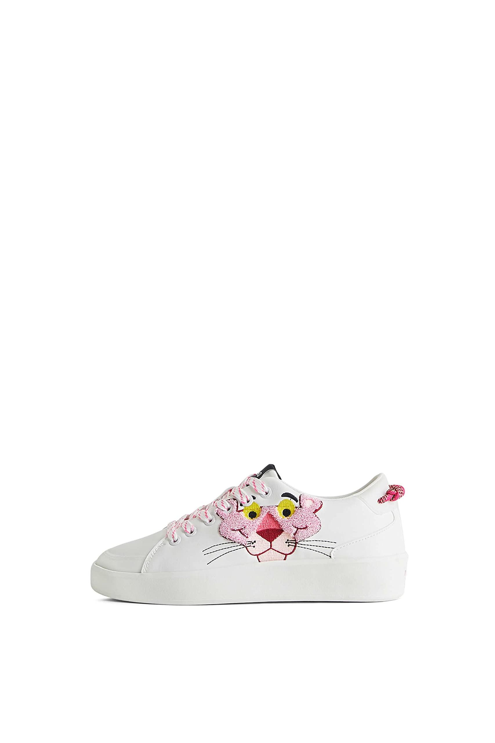 Desigual Shoes_fancy_pink Panther 1000 White Sneaker | Lyst