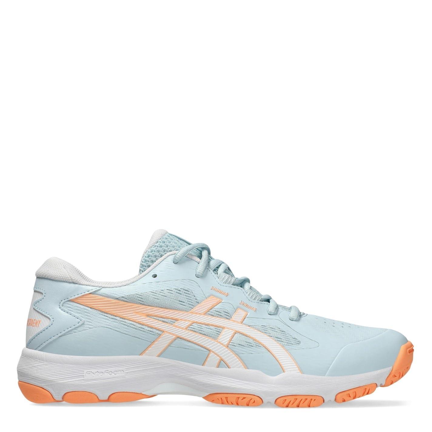 Asics S Netburner Academy 9 Netball Shoes Cool Grey white 7.5 in Blue Lyst UK