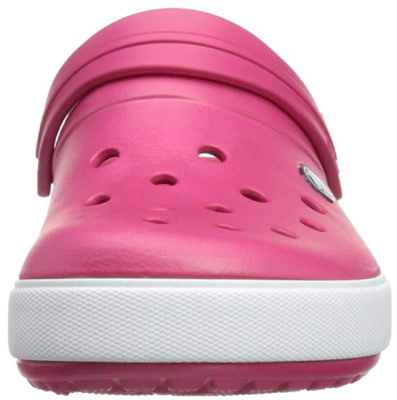 crocs crocband raspberry