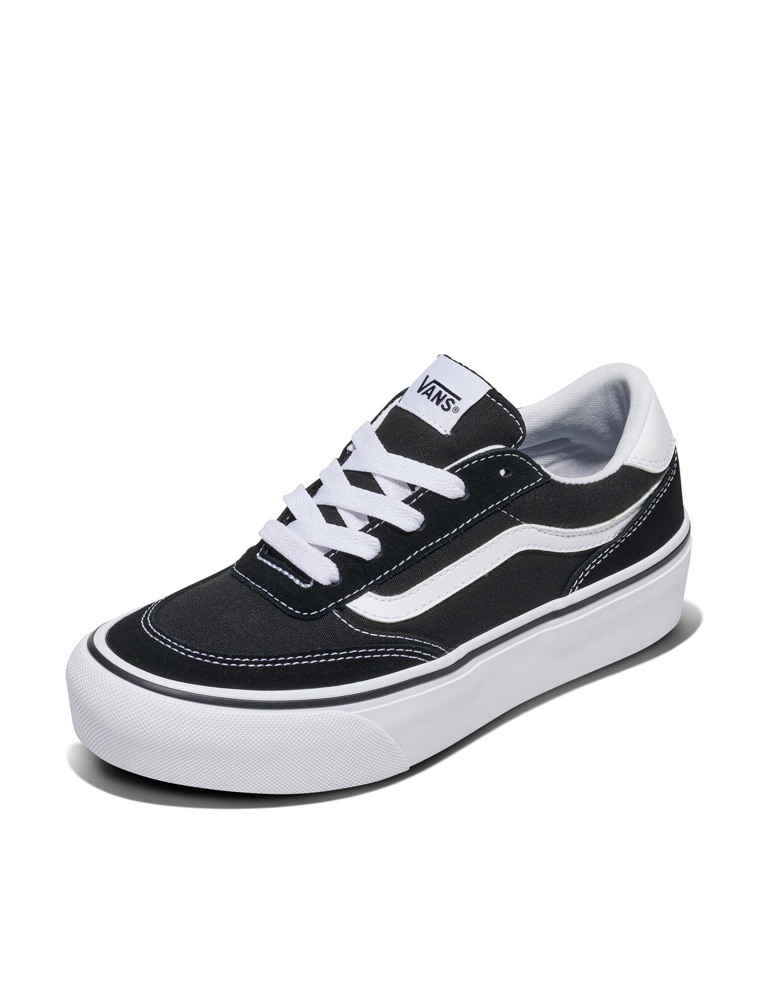 Vans Brooklyn Ls Platform Sneaker in Black Lyst UK
