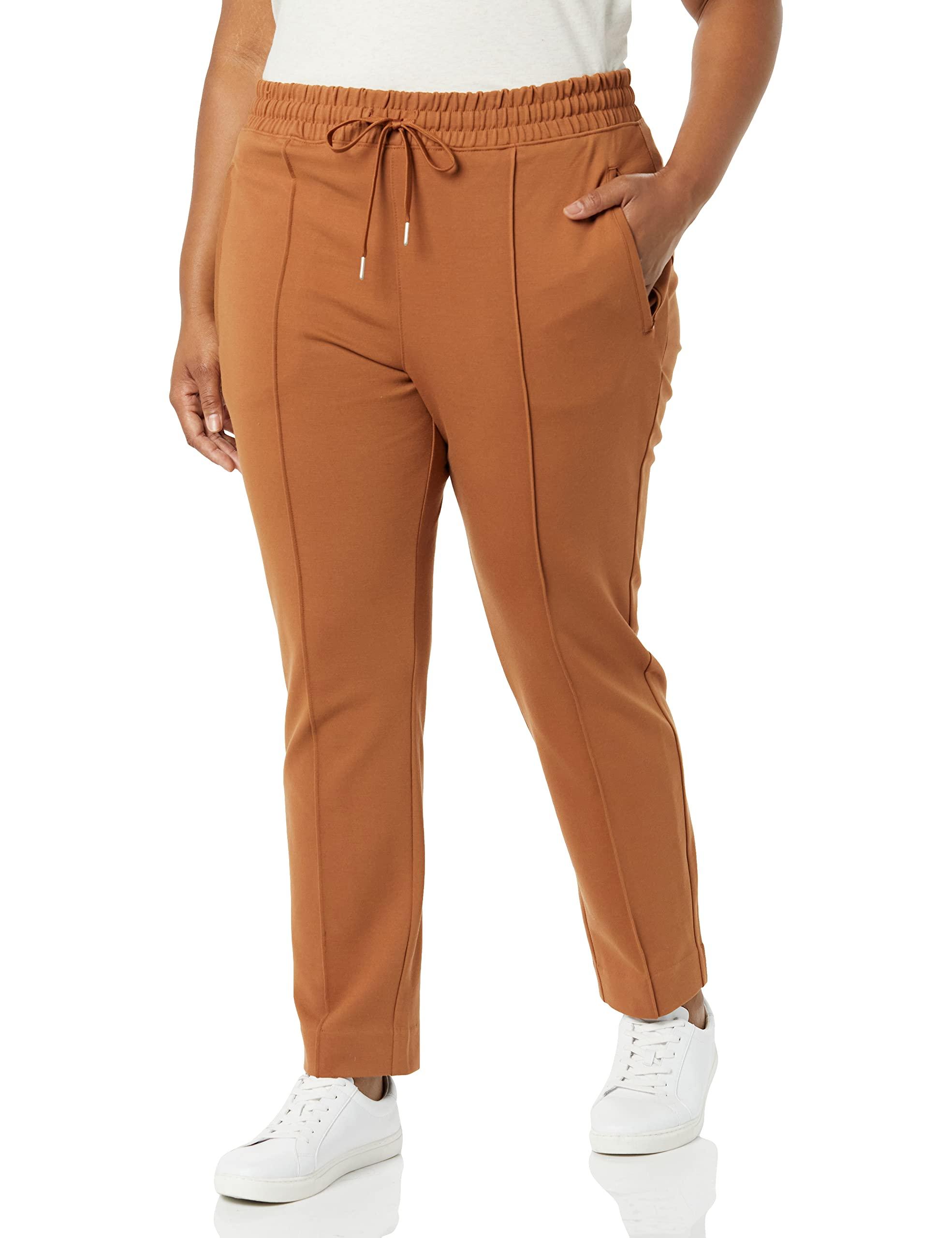 Amazon Essentials Pull-on Tapered Pant in Brown | Lyst