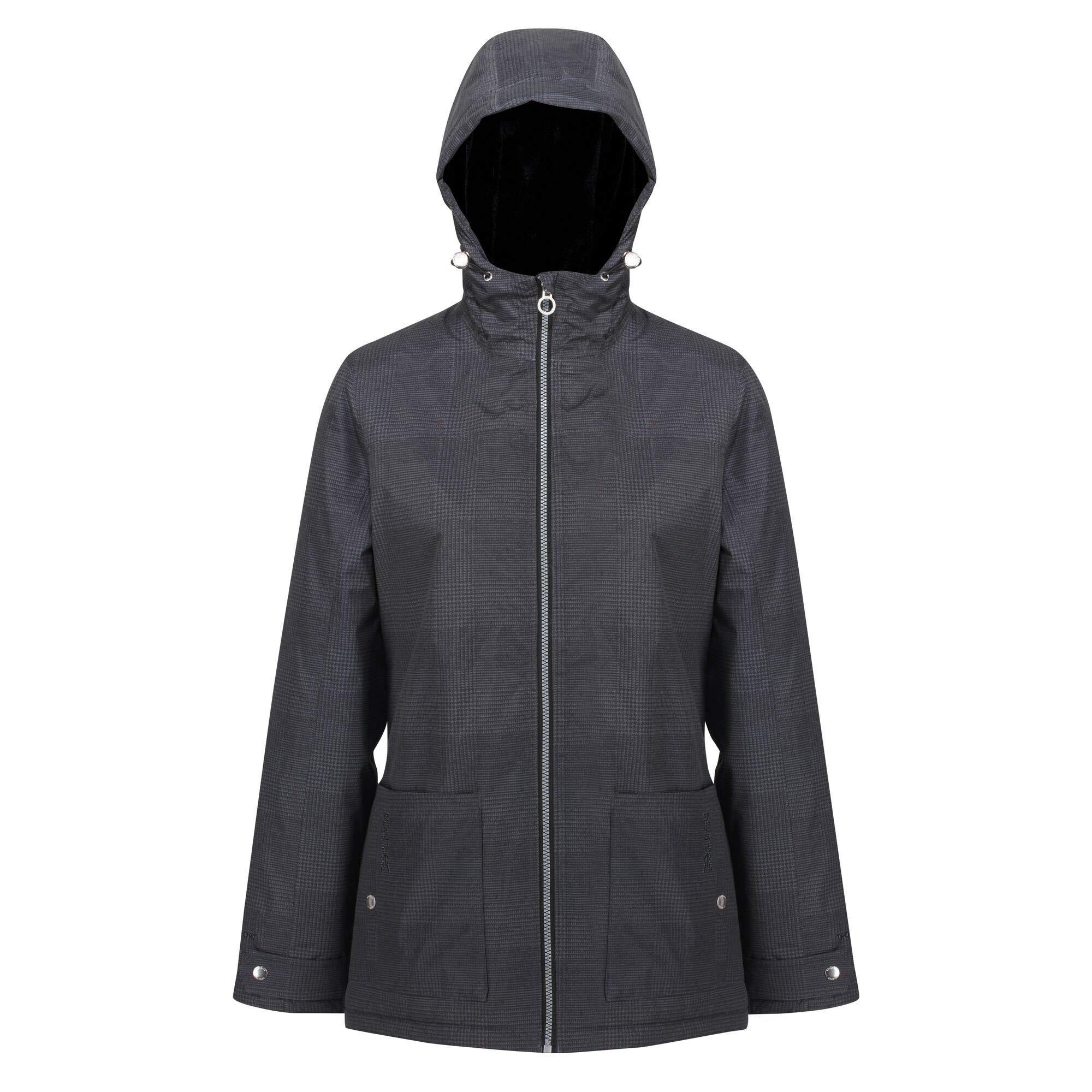 Regatta Womens Bergonia Ii Waterproof Taped Seams Insulated Hooded Jacket