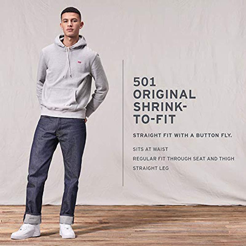 levis 501 shrink to fit