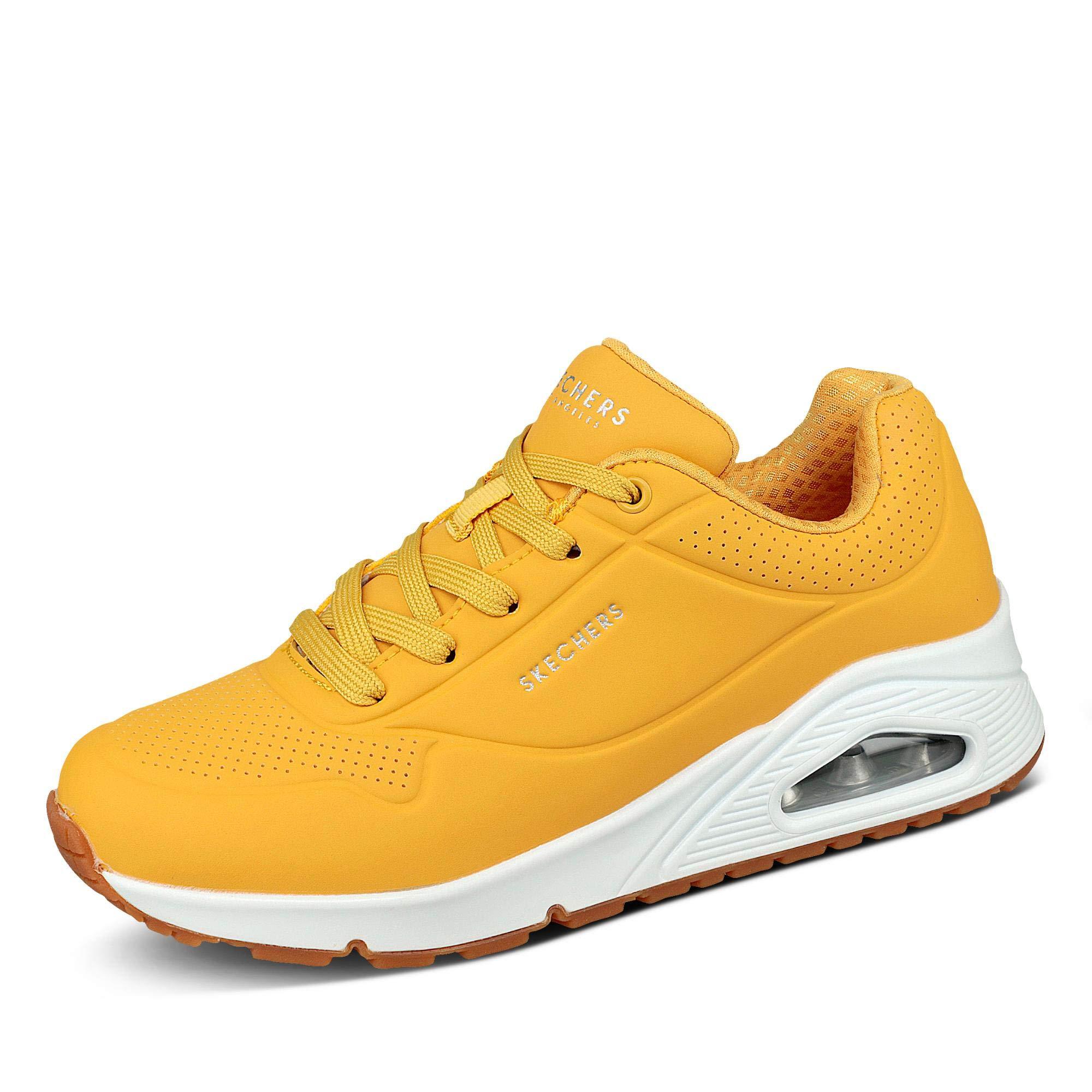 Skechers Skecher Street Uno -stand On Air Trainers 73690 Yellow | Lyst