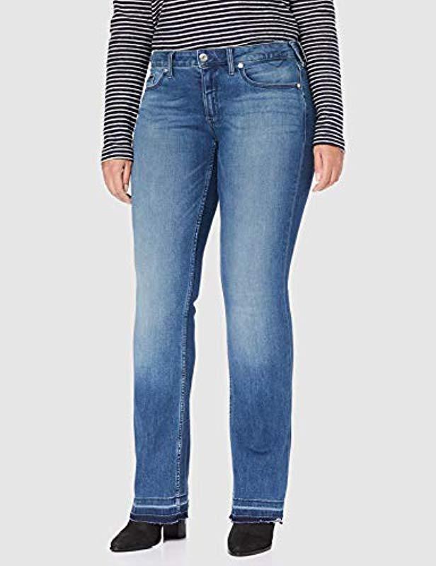 Tommy Hilfiger Low Rise Boot Sophie Bootcut Jeans in Blue | Lyst UK