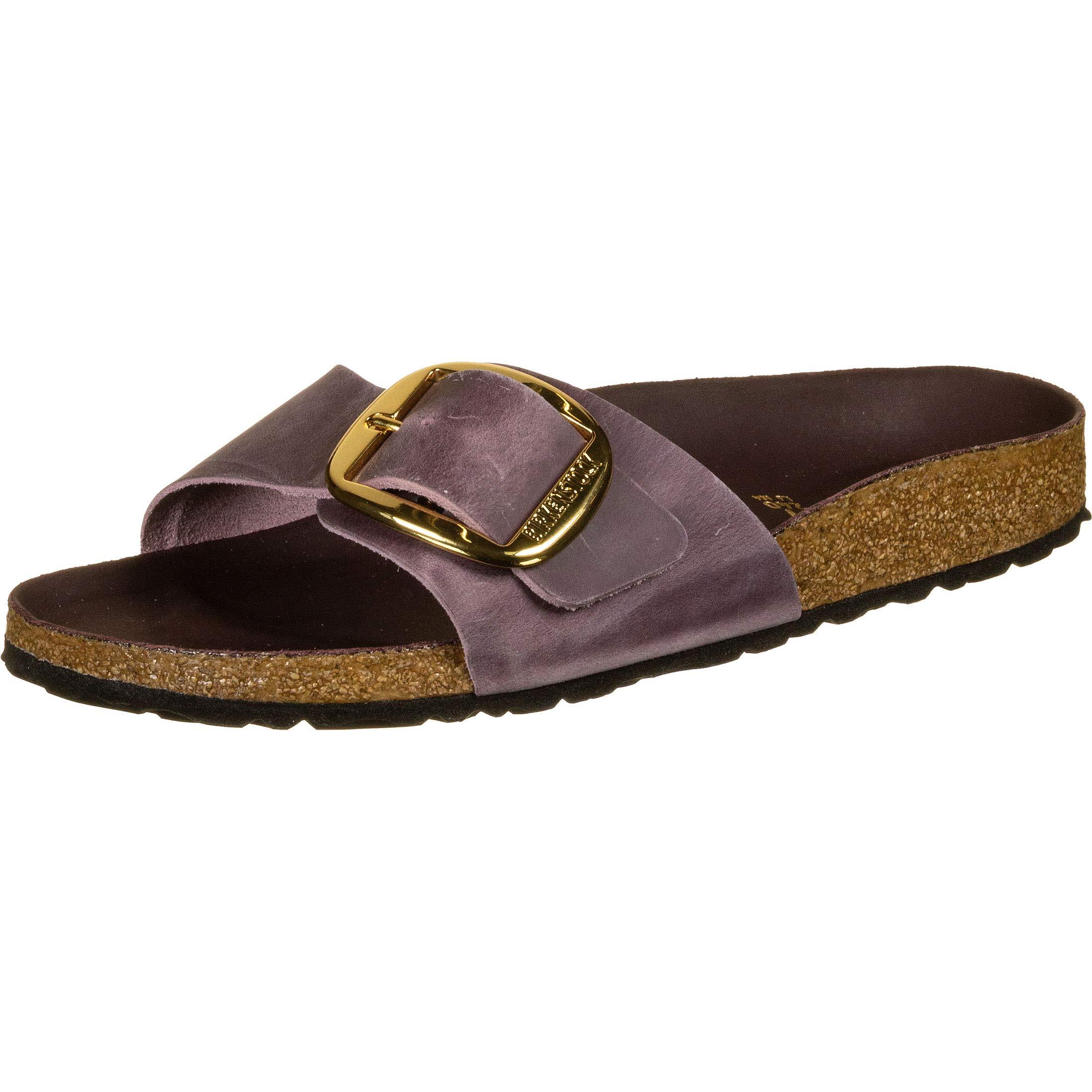 Birkenstock Madrid Big Buckle Lavender Blush Oiled Leather in