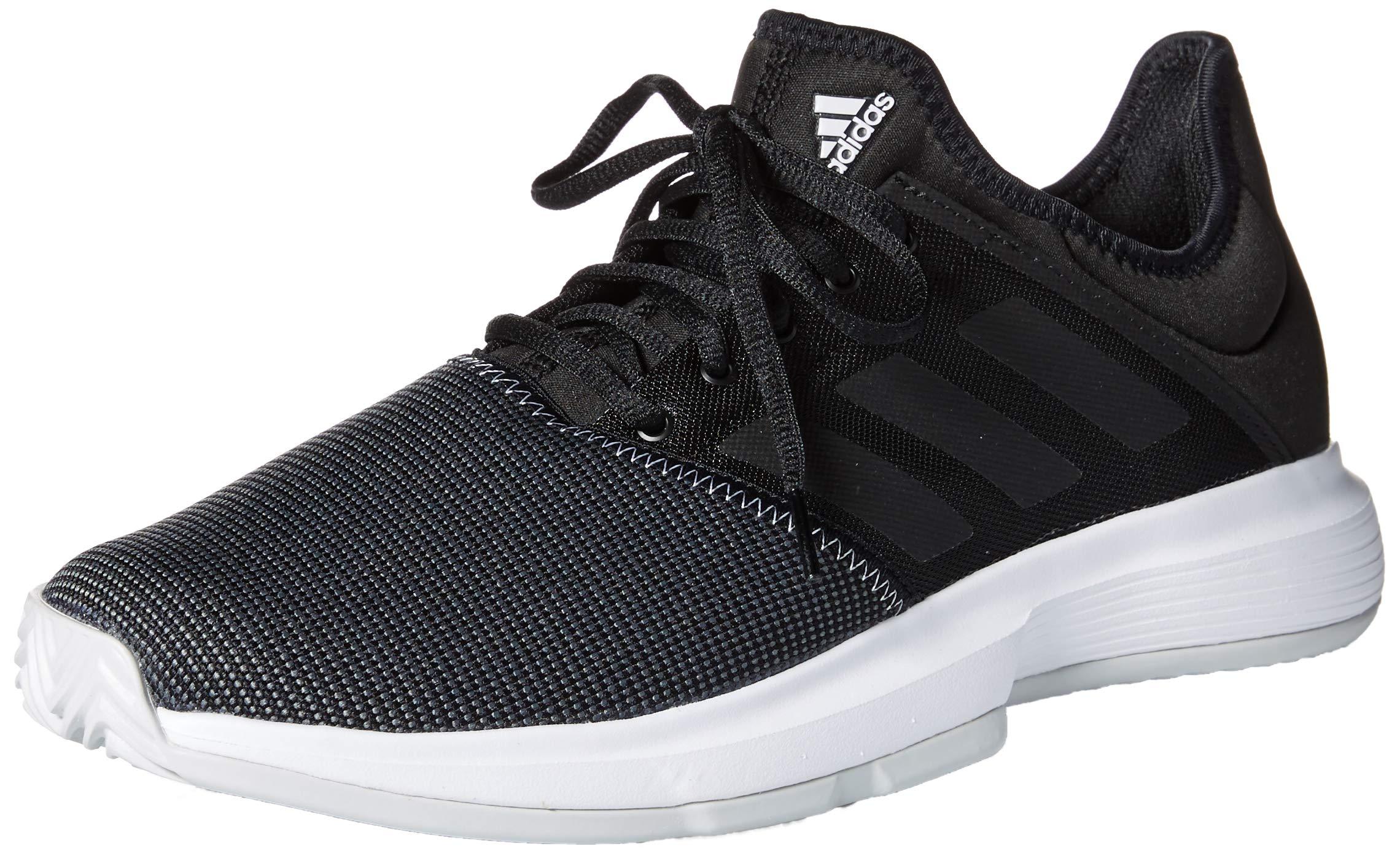 adidas Gamecourt Wide Tennis Shoe in Black for Men | Lyst