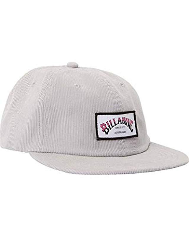Billabong reissue cord cap sale