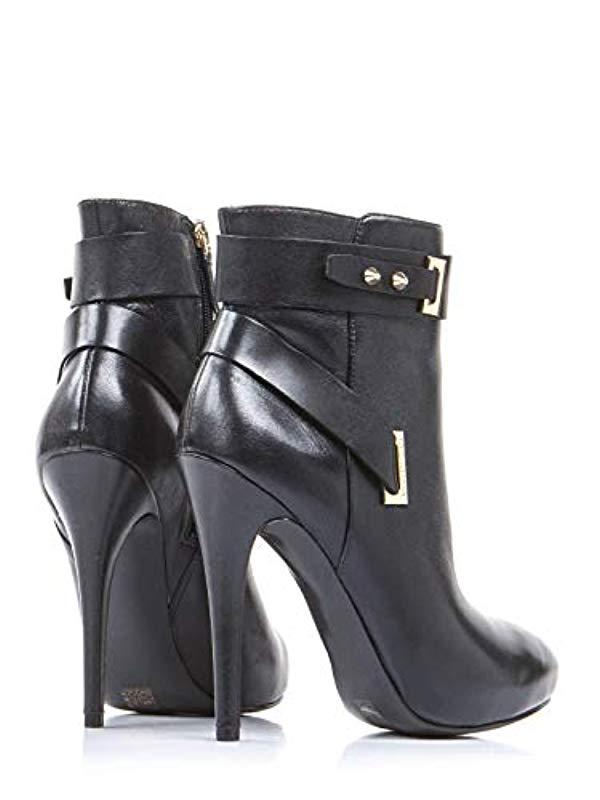guess high heel ankle boots