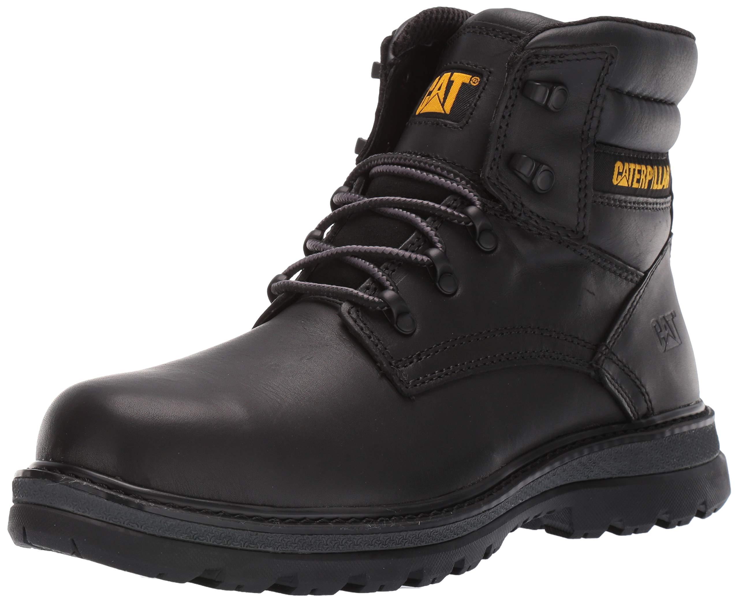 CAT Caterpillar Foxfield Safety Boots Mens S3 Industrial Steel Toe Work Shoes 