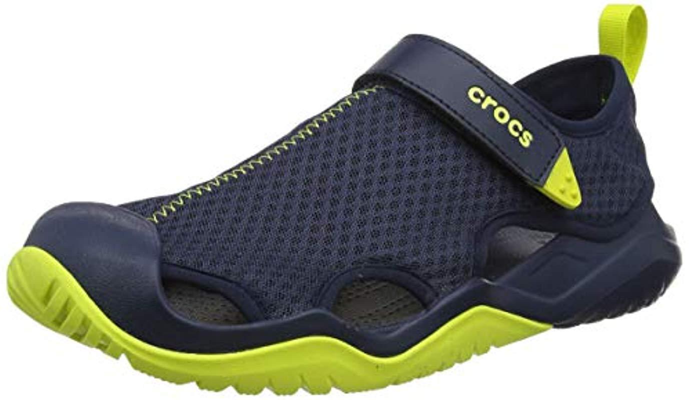 Crocs™ Herren M Swiftwater Mesh Deck 2052 Sport Sandalen in Blau für Herren  | Lyst DE