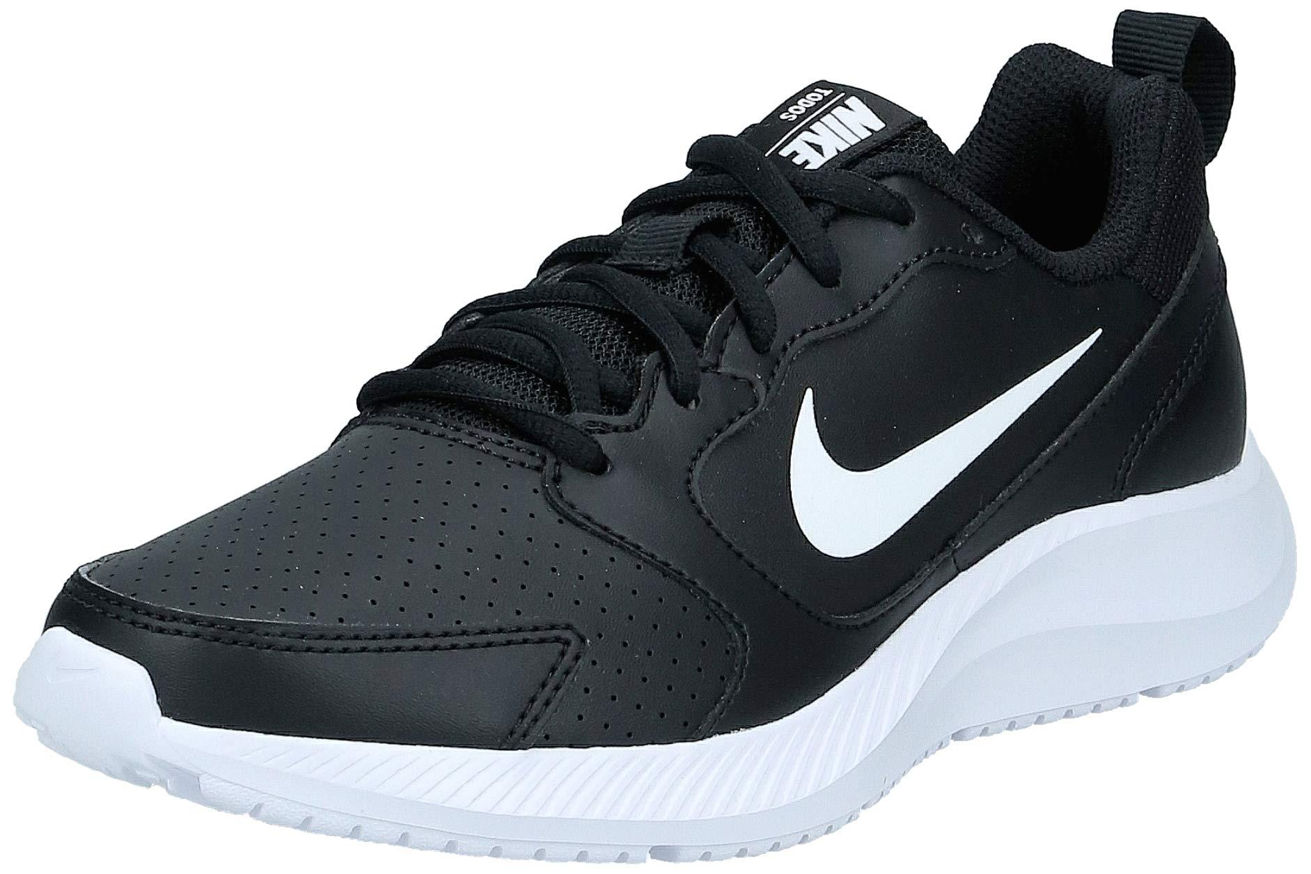 Nike Leather Todos Rn Shoe in White/Black (Black) - Lyst