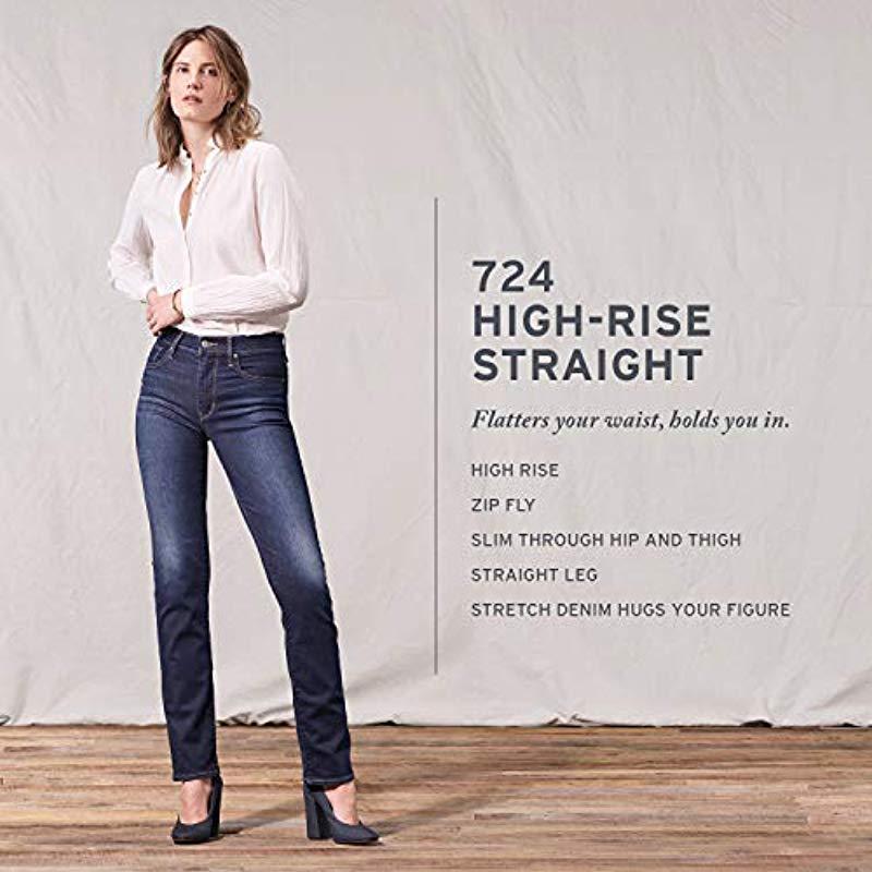 jeans levi's 724 high rise straight