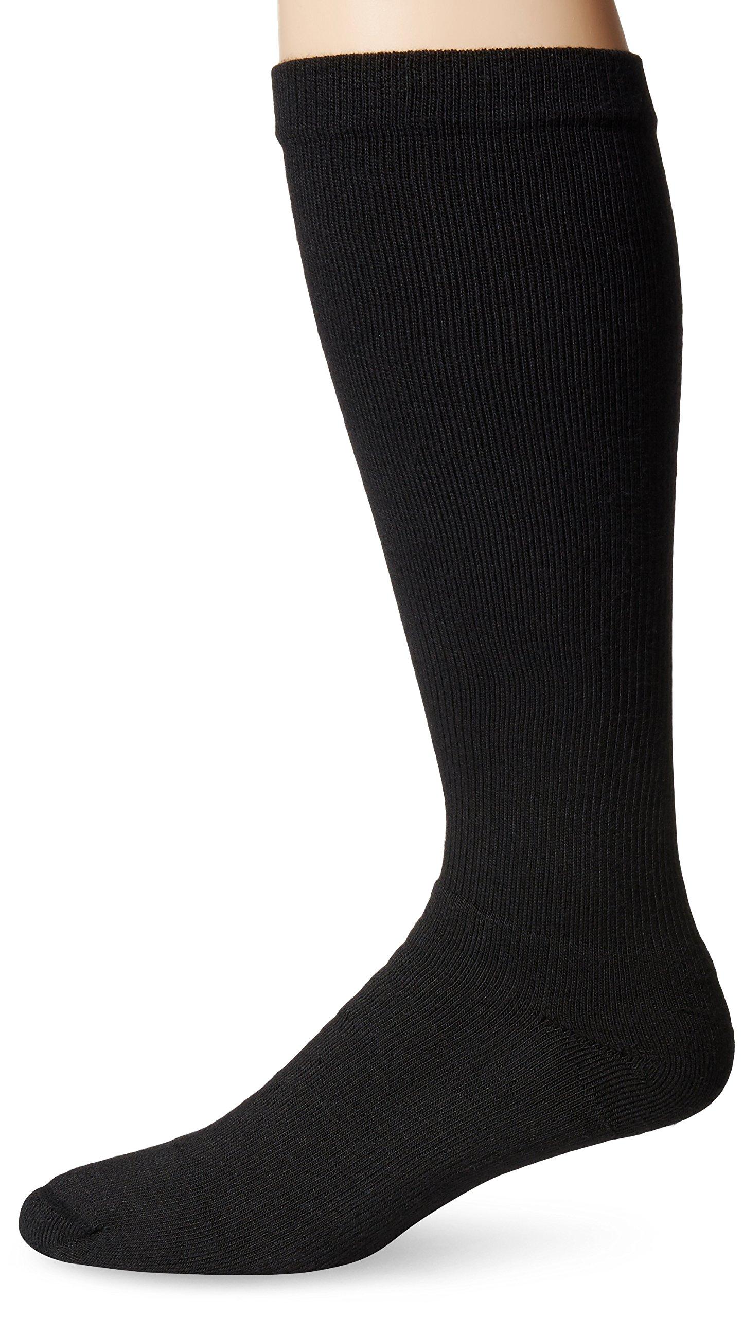 Dr. Scholls Coolmax Firm 2030 Mmhg Compression Support Socks in Black