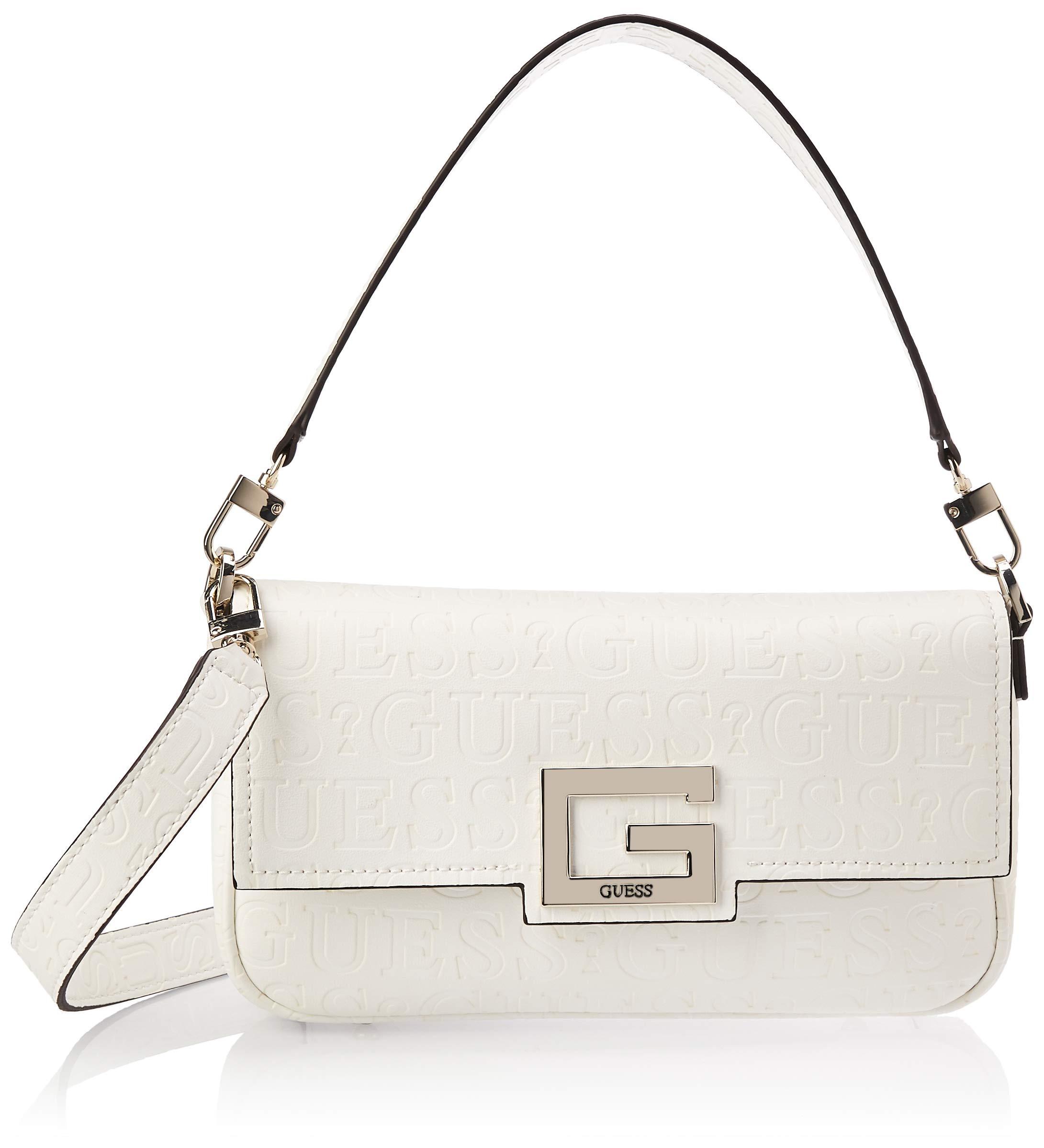 Guess Brightside Shoulder Bag White Lyst DE