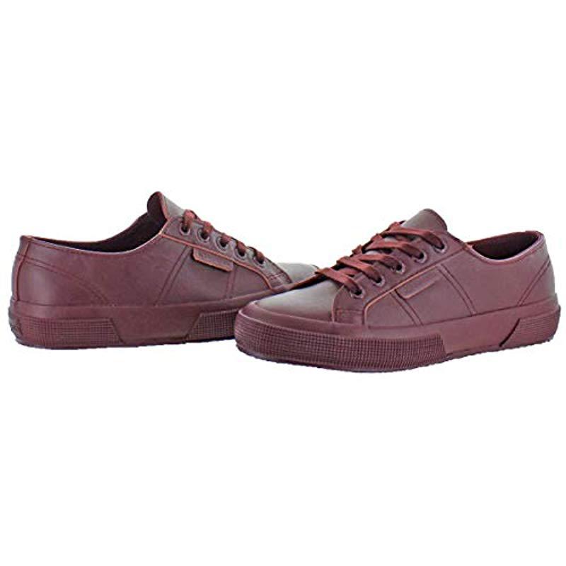 superga platform bordeaux
