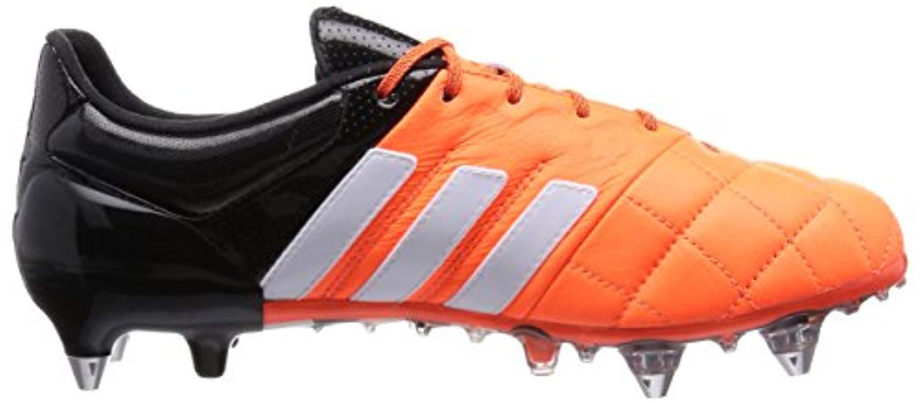 adidas Ace 15.1 Sg Leather Promo S Football Boots/cleats in Orange for Men  - Lyst