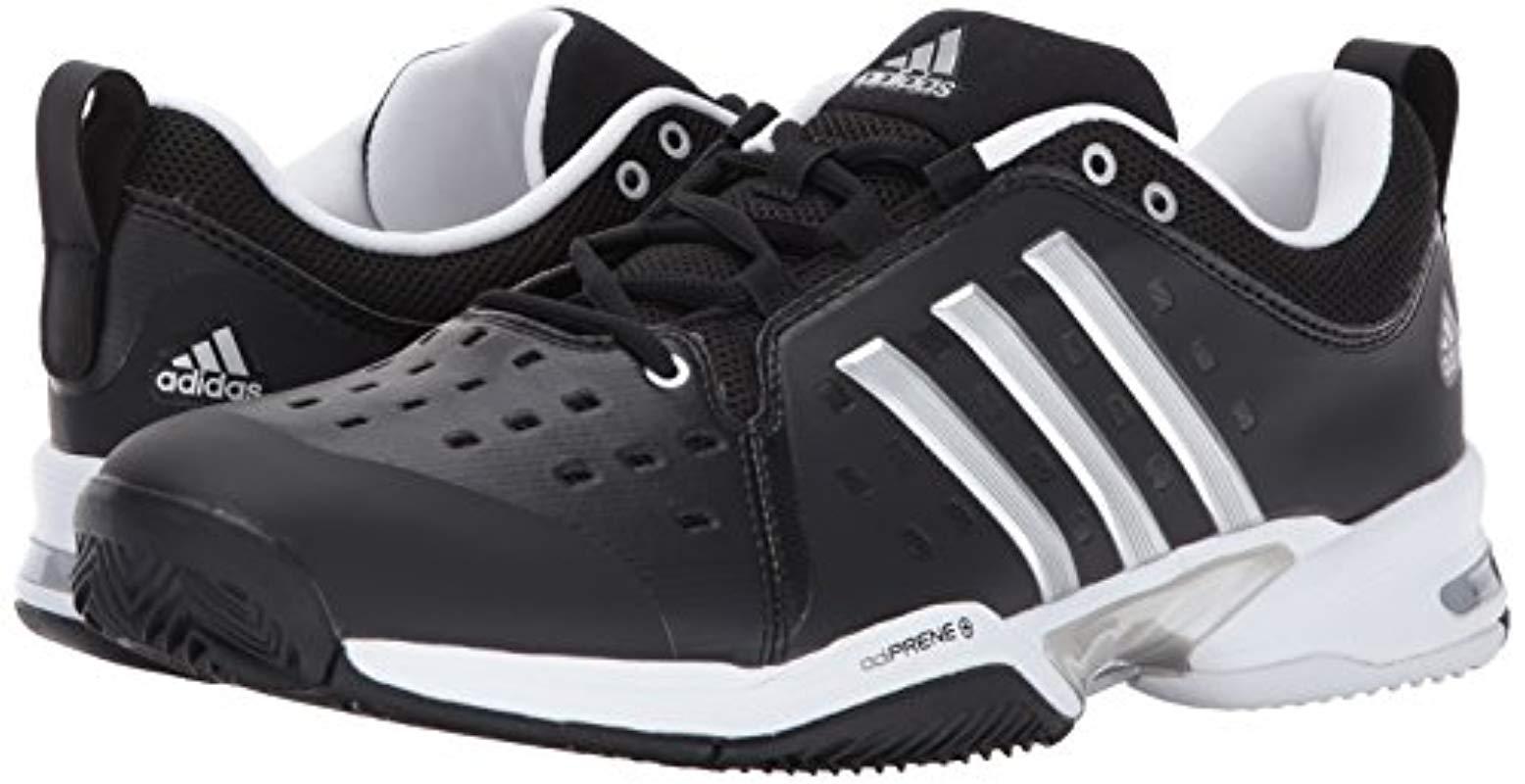 adidas Synthetic Barricade Classic Wide 4e Tennis Shoe in Metallic for Men  | Lyst
