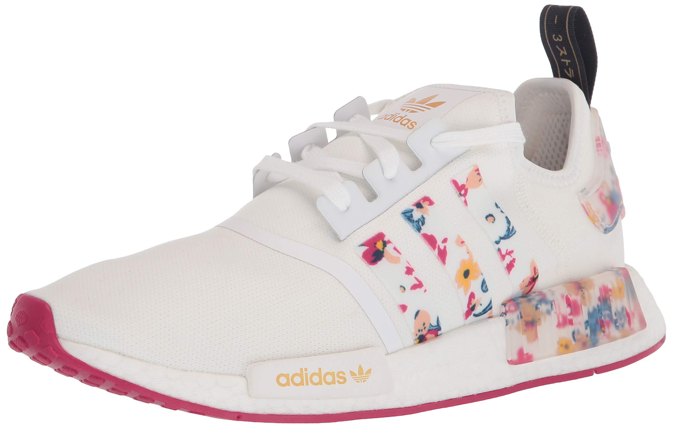 adidas nmd womens white and pink
