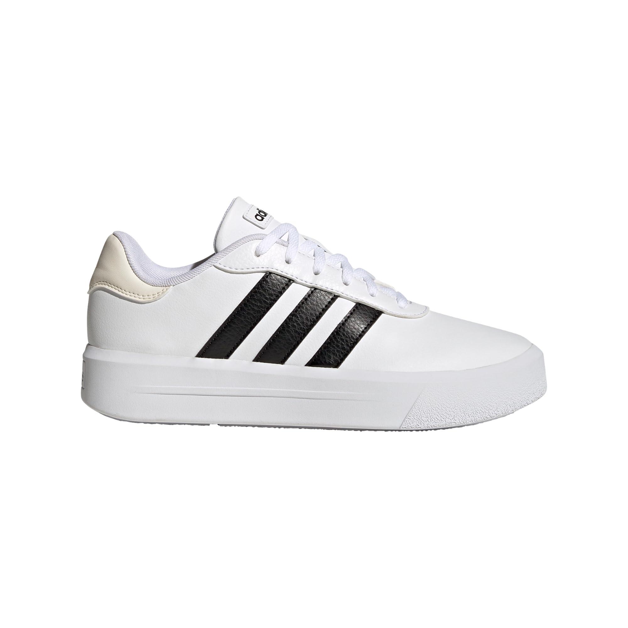 adidas Court Platform Skate Shoe in White Lyst UK