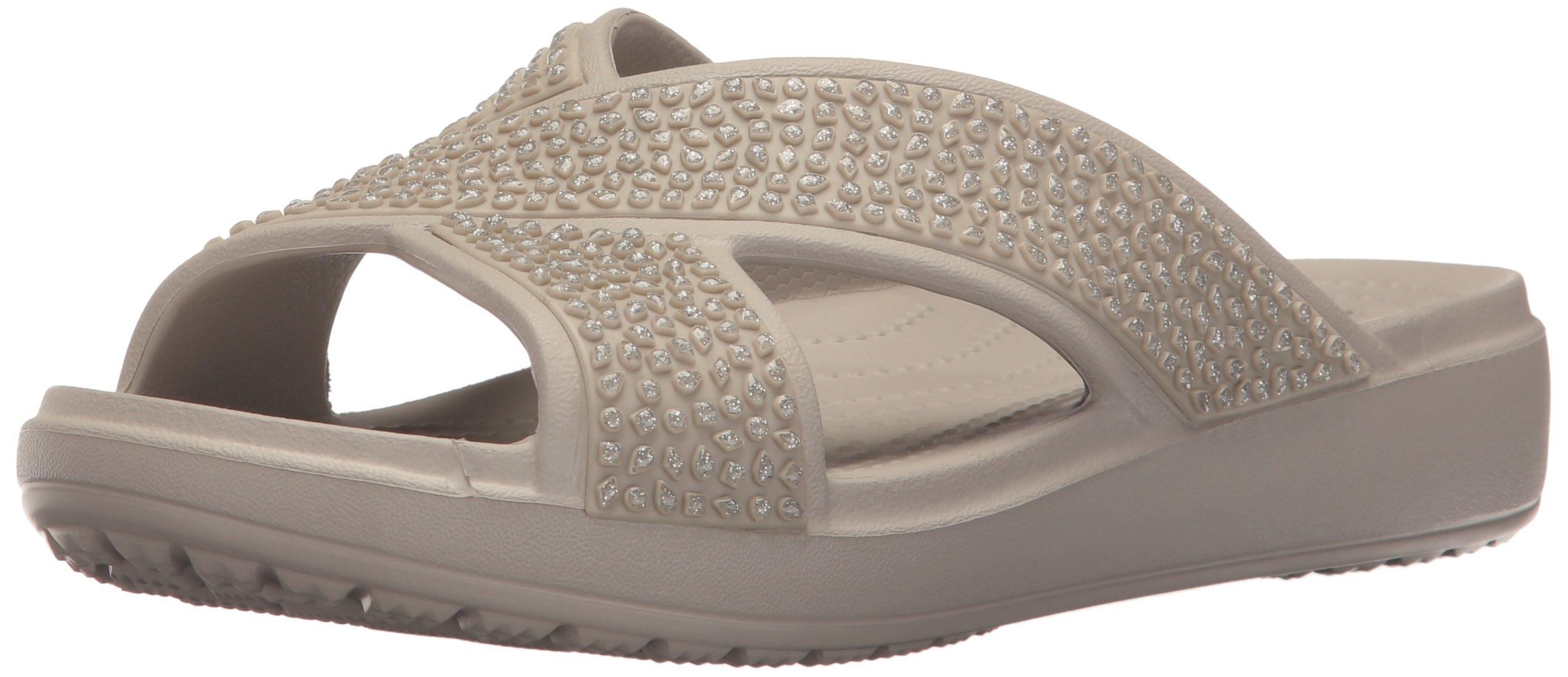 crocs sloane embellished xstrap