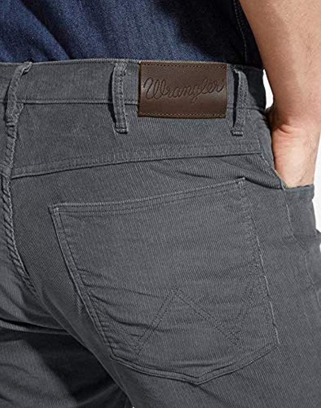 Wrangler Arizona Stretch Corduroy Jeans Turbulence for Men | Lyst UK