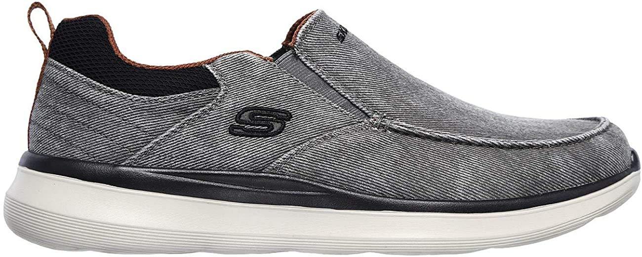 Skechers Delson 2.0 Larwin Mens Canvas 