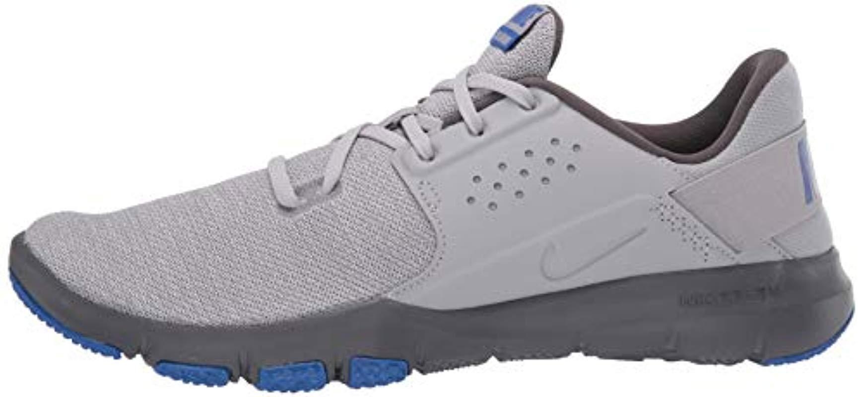 Nike Flex Control Tr3 Sneaker, Atmosphere Grey/game Royal, 6 Regular Us in  Gray for Men | Lyst
