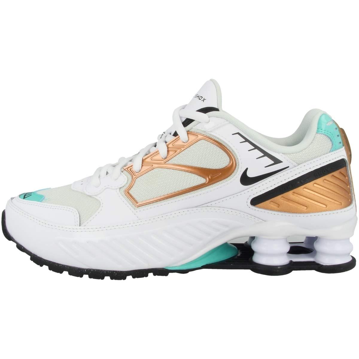 Nike Leather Shox Enigma Running Shoes in White - Save 89% - Lyst