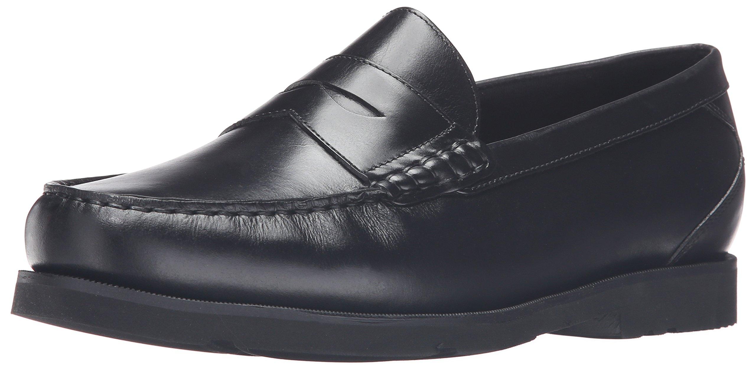 Rockport Leather Modern Prep Penny in Black for Men - Save 30% - Lyst