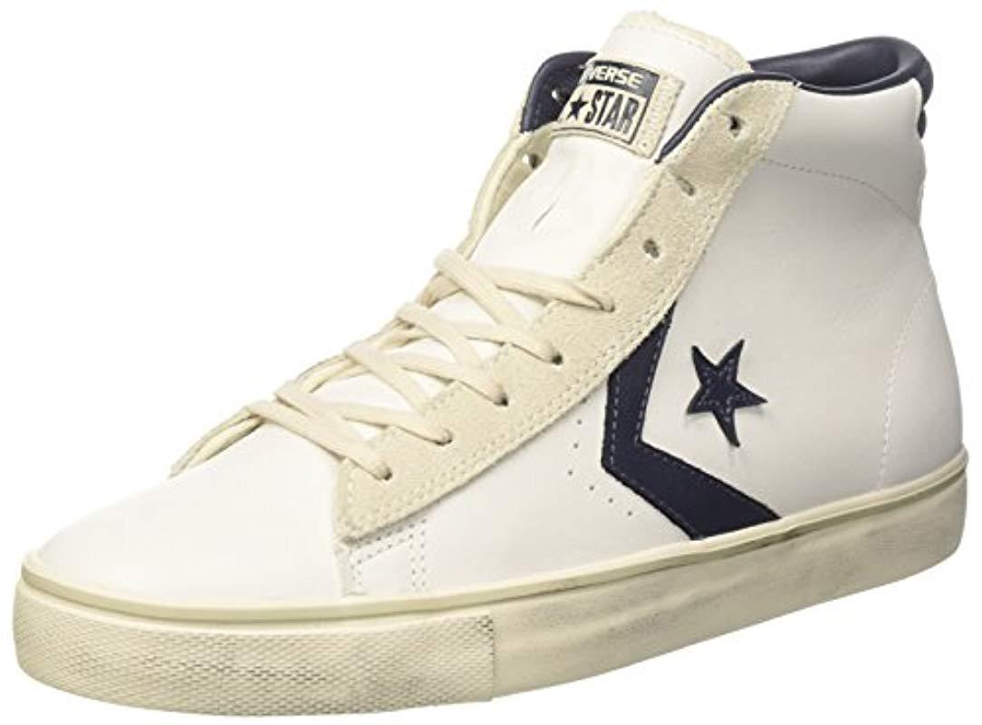 Lifestyle Pro Lthr Vulc Mid, Zapatillas para Hombre Converse de hombre de  color Blanco | Lyst