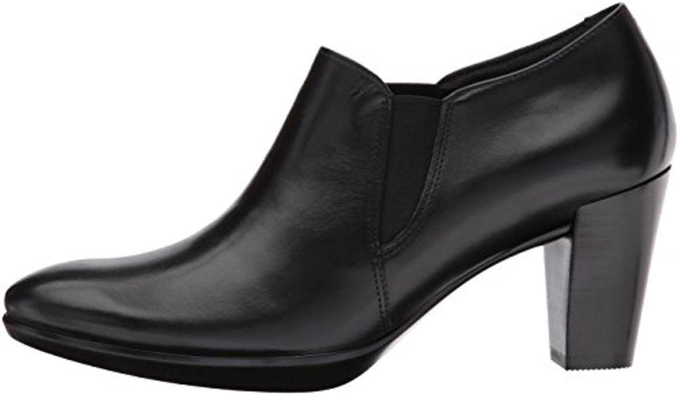 ecco women's shape 55 plateau stack shootie platform pump