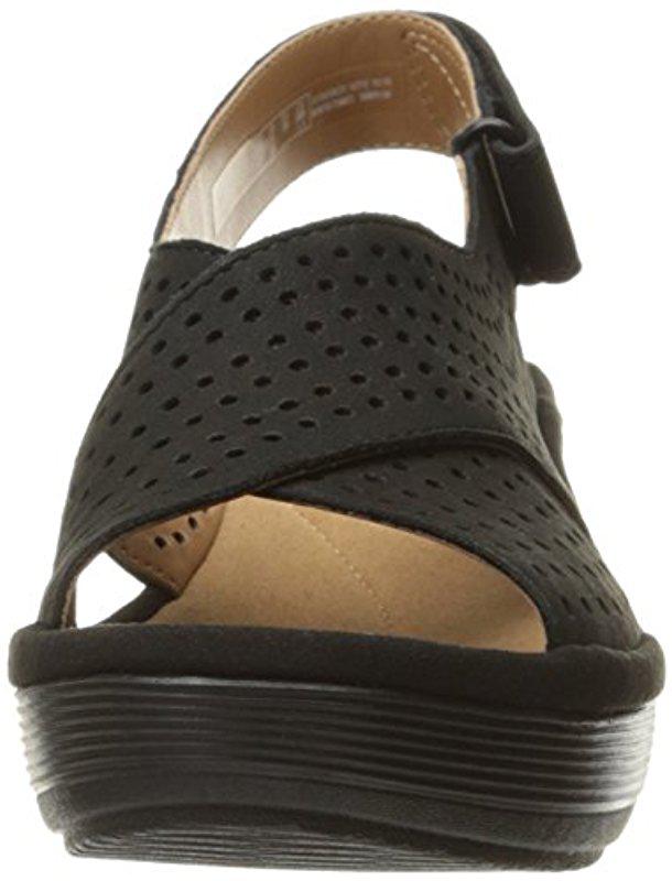 clarks women's reedly variel wedge sandal