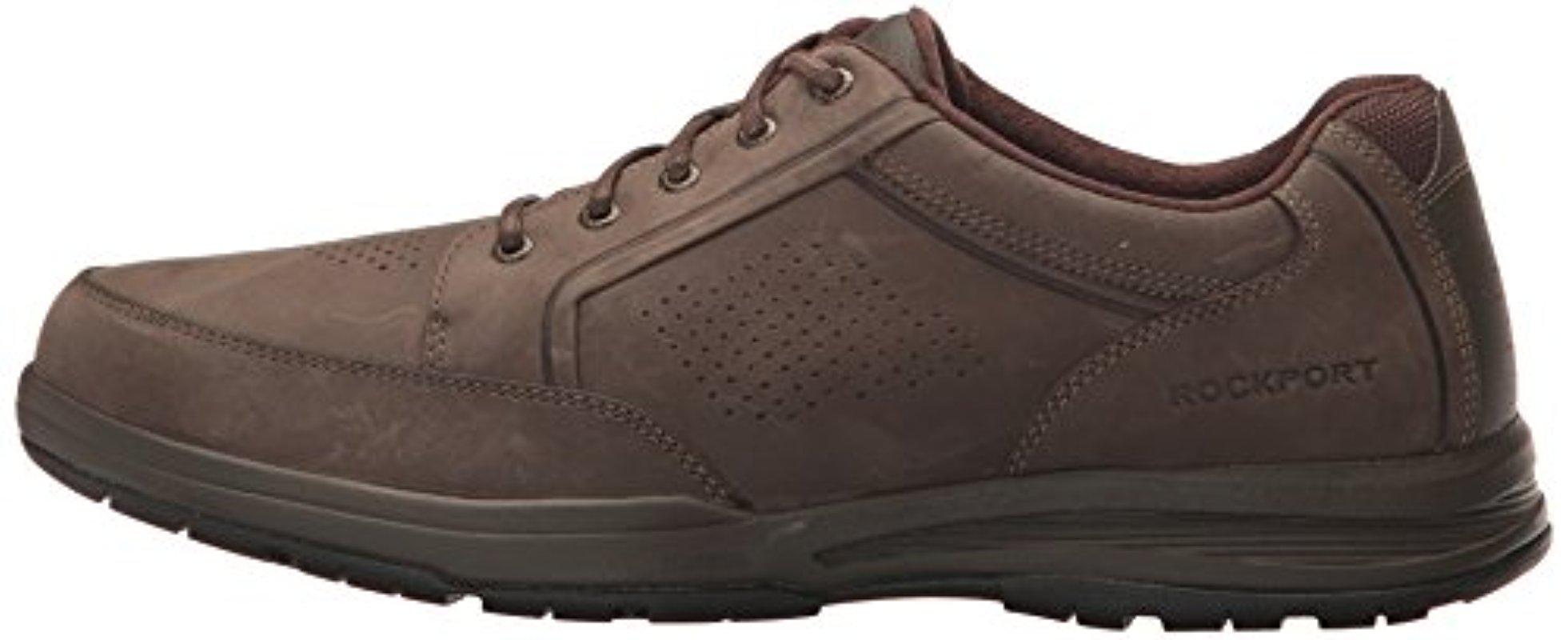 rockport men's barecove park mudguard walking shoe