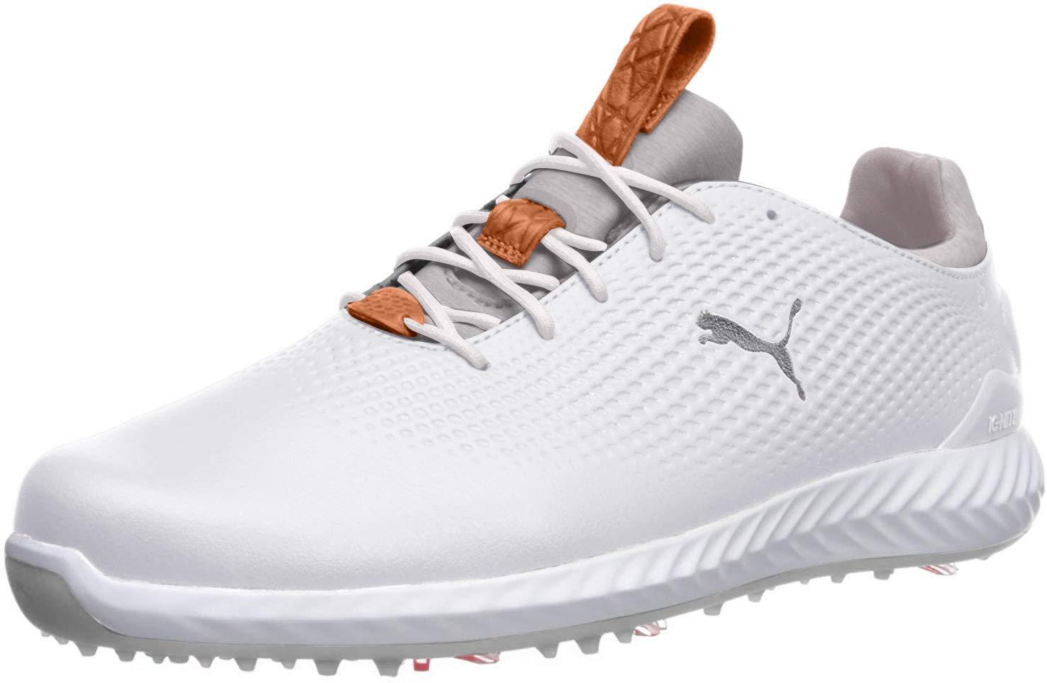 puma leather golf shoes