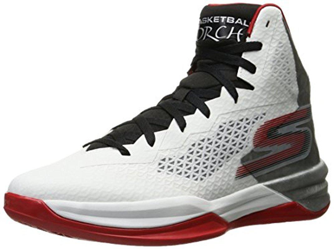 Skechers Synthetic Performance Go Torch Basketball Shoe 