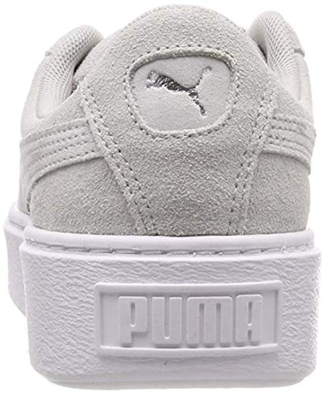 puma platform galaxy grey