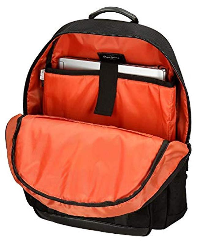pepe jeans laptop backpack