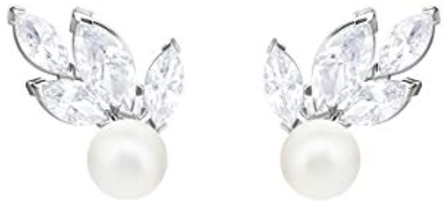 Boucles d'oreilles Louison Pearl Swarovski en coloris Blanc - Lyst