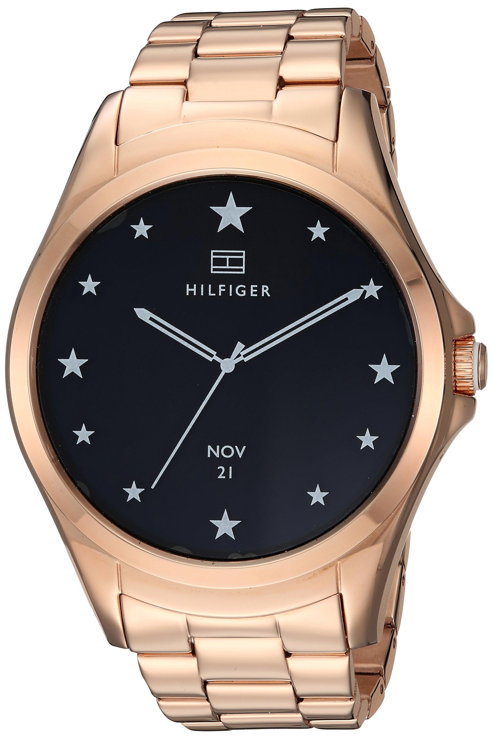 Tommy Hilfiger 'smartwatch' Quartz Stainless Steel Casual Watch,  Color:silver-toned (model: 1781832) in Metallic - Lyst