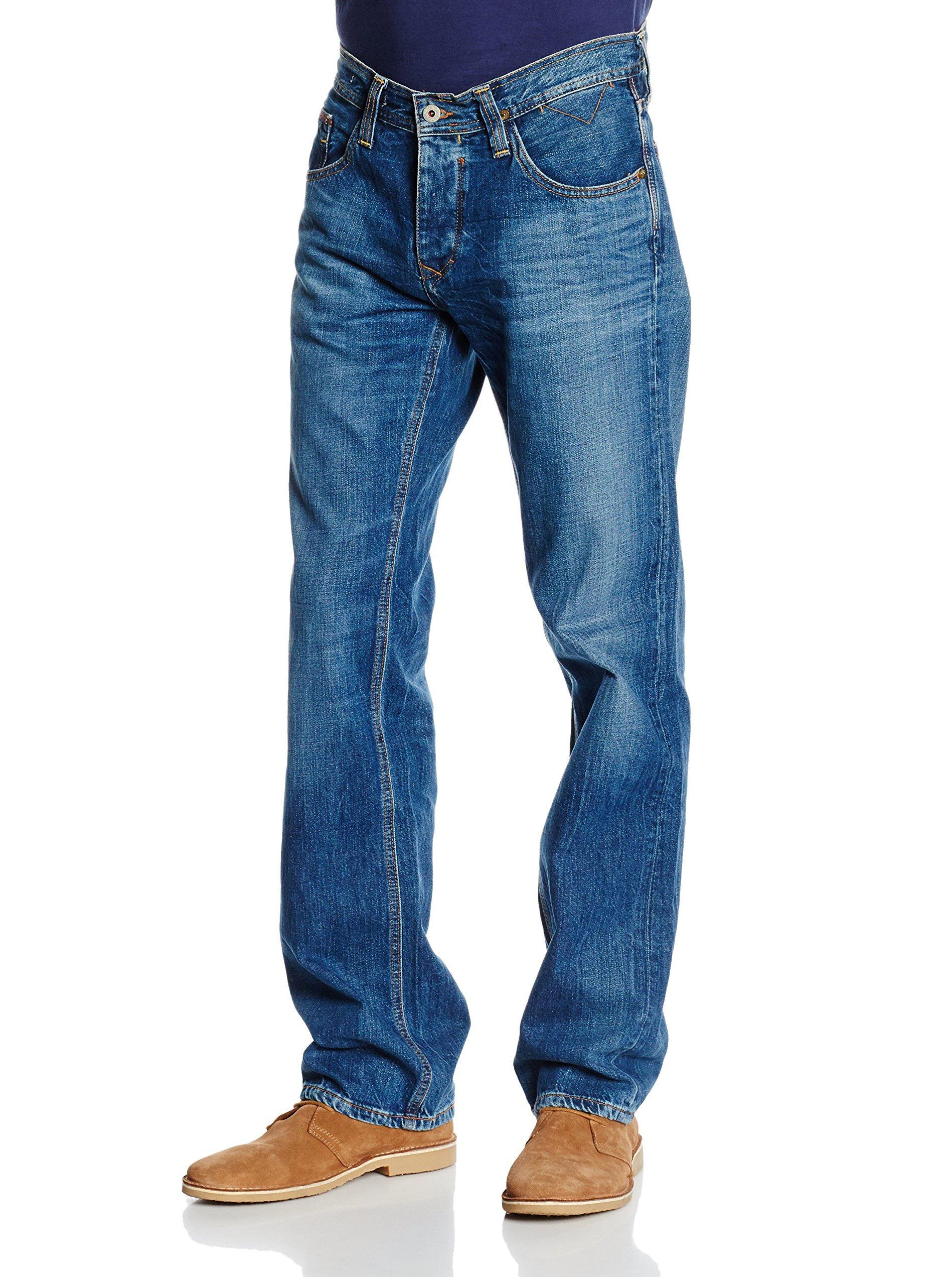 Tommy Hilfiger Wilson Straight Jeans in Blau für Herren | Lyst DE