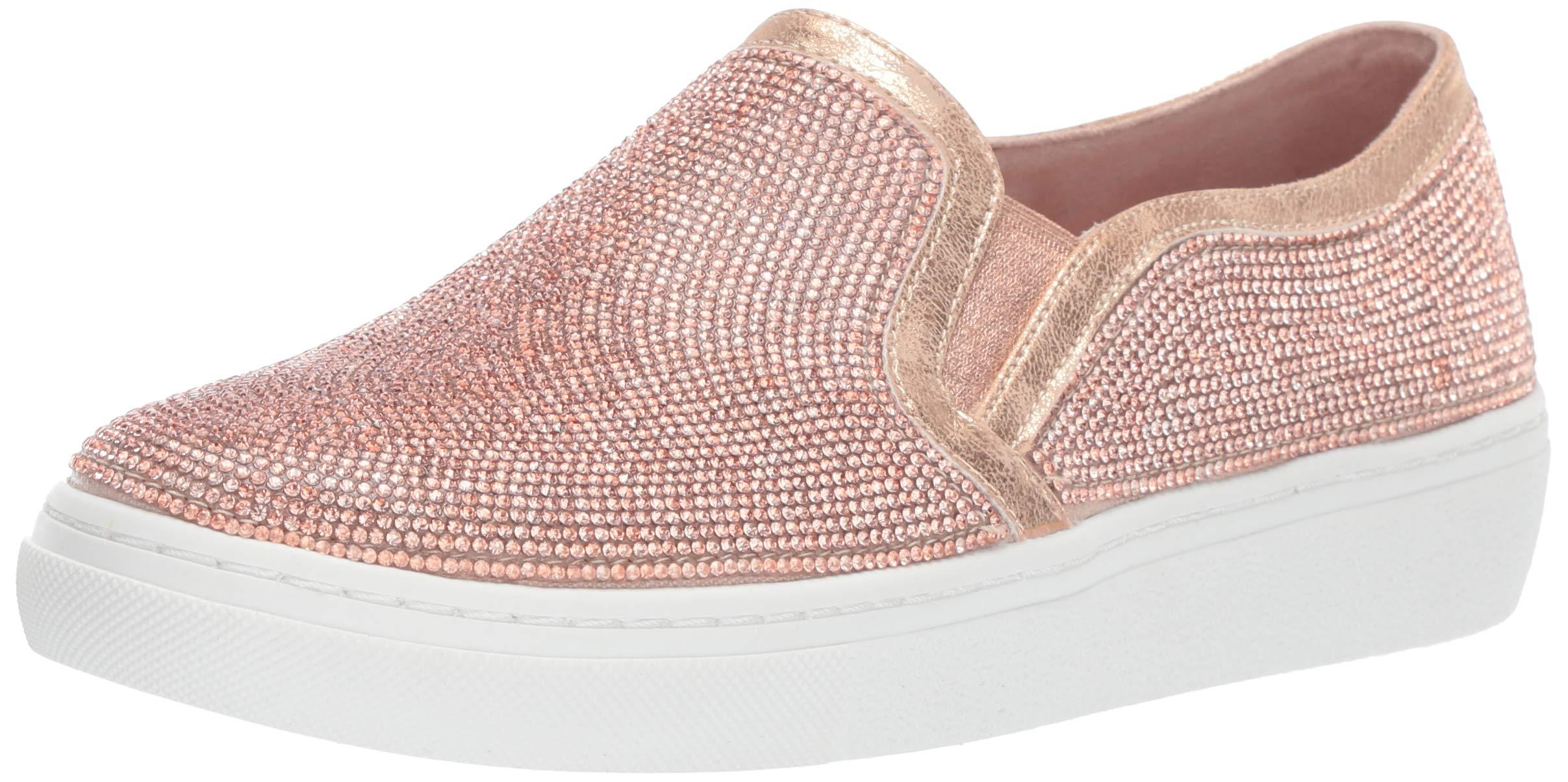 Skechers Goldie-flashow. Small Tonal Rhinestone Slip On Sneaker in Rose  Gold (Pink) | Lyst