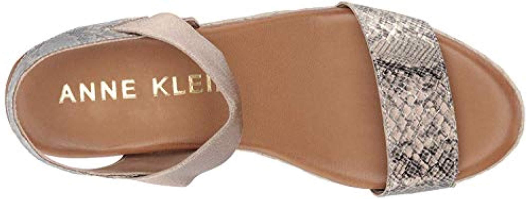 Anne Klein Cait Espadrille Platform Sandal natural Shoes Lyst