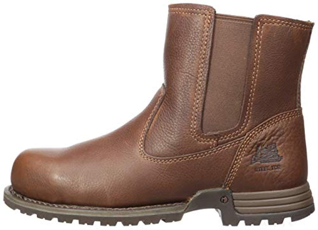 Caterpillar Freedom Pull On Steel Toe Boot in Brown - Lyst