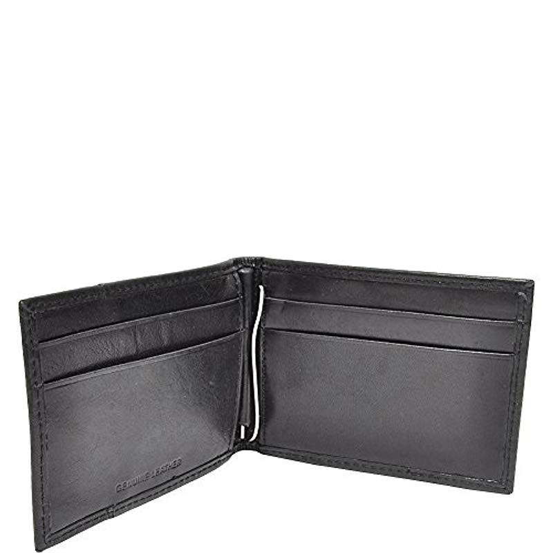 Dockers Front Pocket Wallet With Money Clip in Gray for Men | Lyst