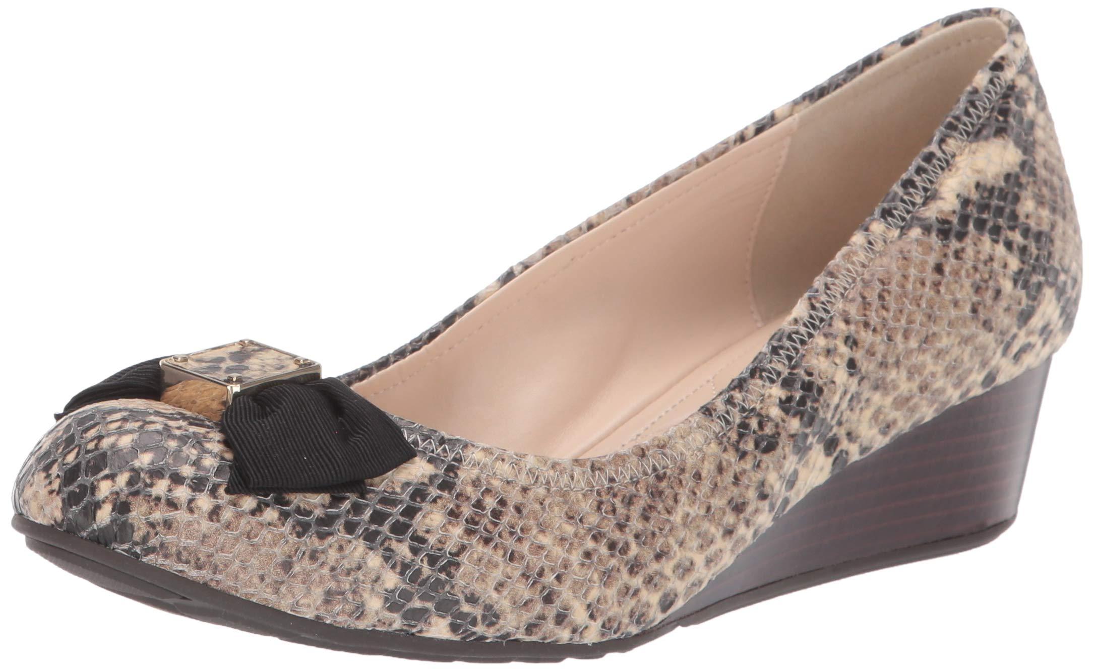 cole haan tali mini bow wedge
