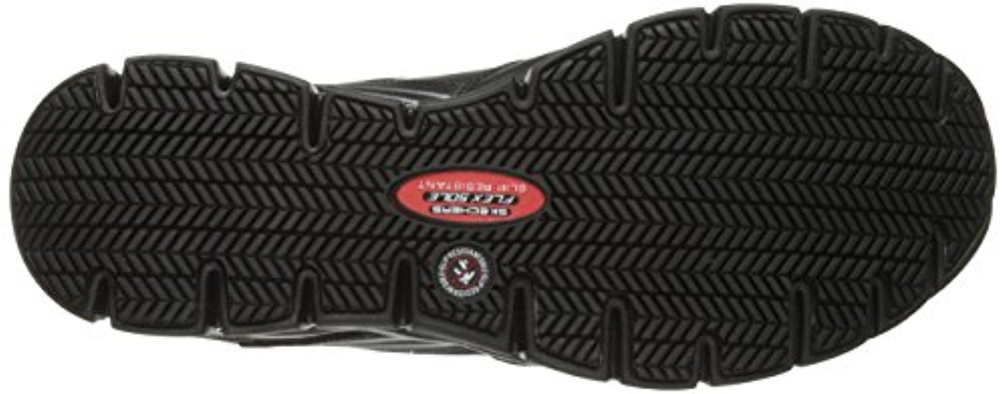 skechers men's synergy fosston work shoe