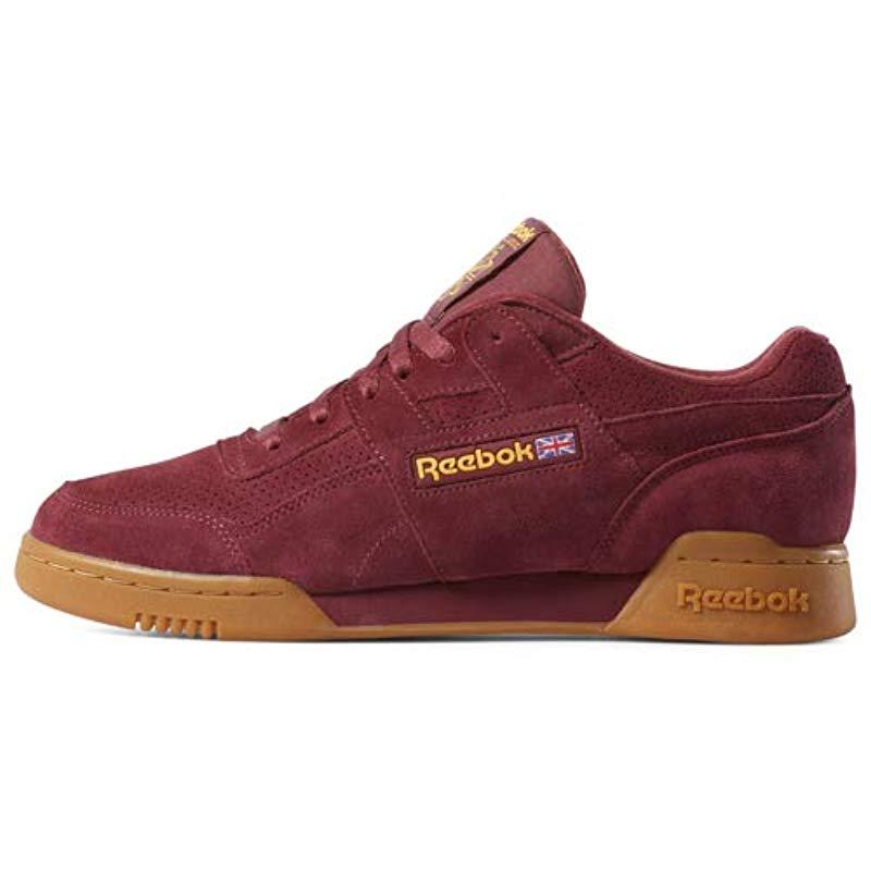 reebok workout plus red