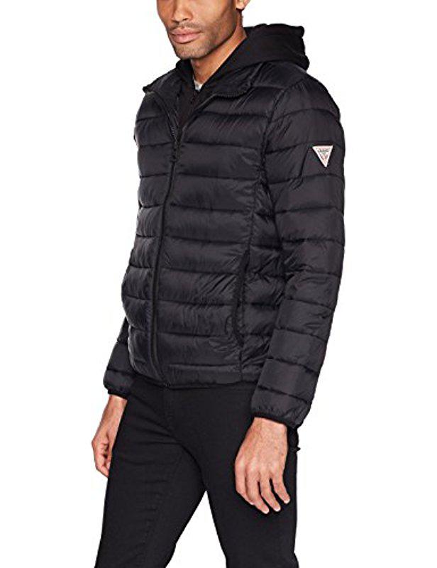 guess black jacket