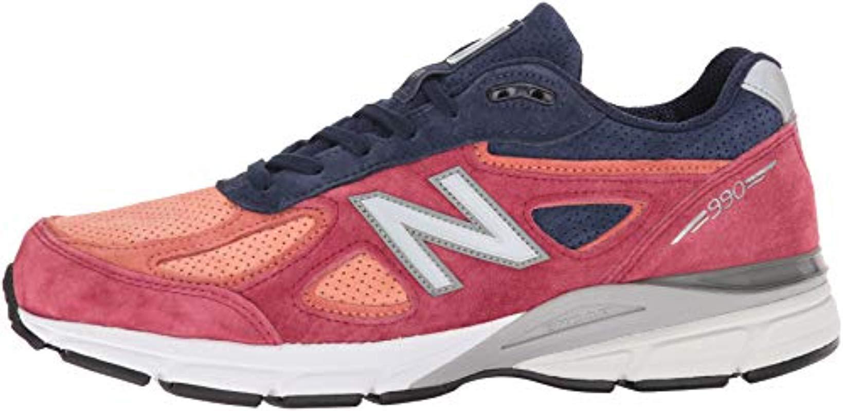 new balance 990 v4 orange